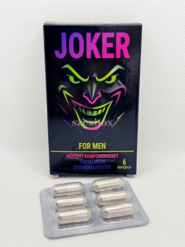 JOKER – Alkalmi potencianövelő kapszula férfiaknak