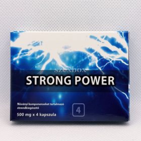 STRONG POWER potencianövelő – természetes merevedés