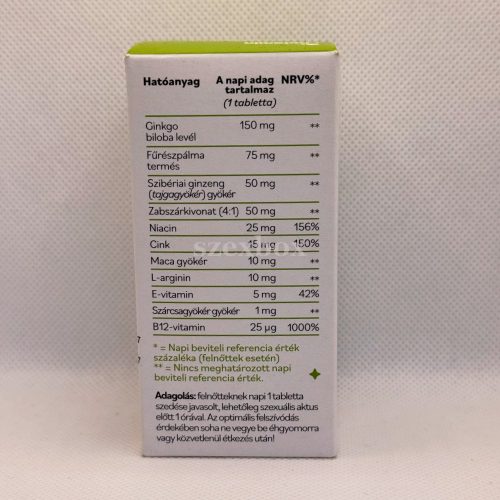 Xerex food supplement for men