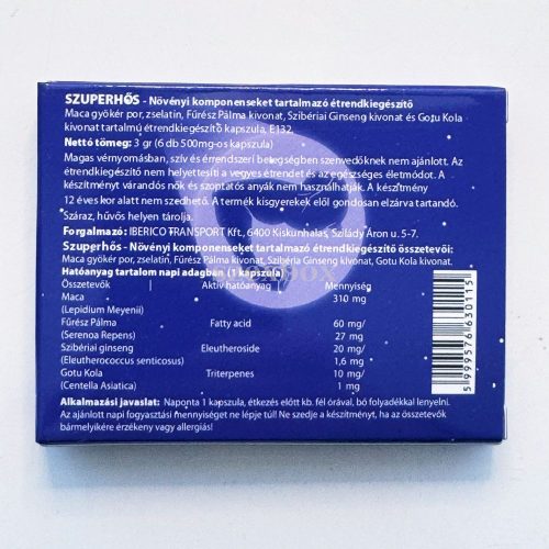 Szuperhős erekció fokozó