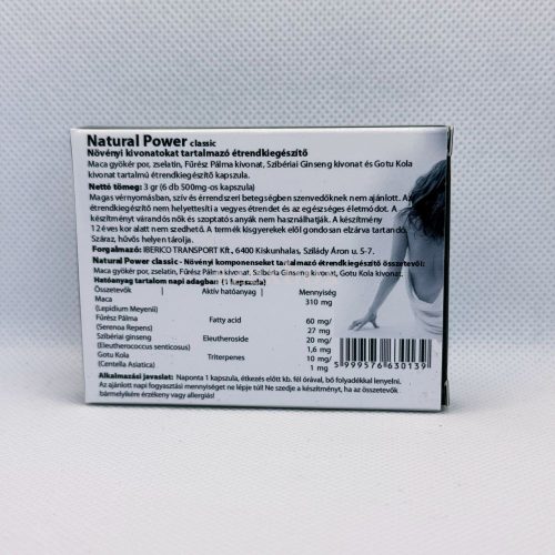 Natural Power erection stimulant