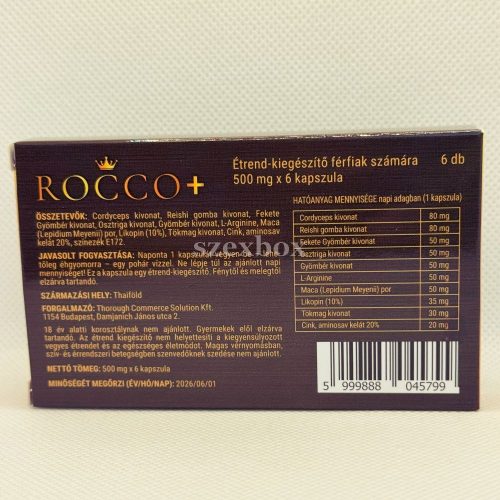 Rocco For Men erekcio fokozó
