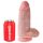 King Cock 9 Chubby natúr dildó – extra vastag méretben