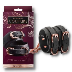 Bondage Couture boka bilincs fekete