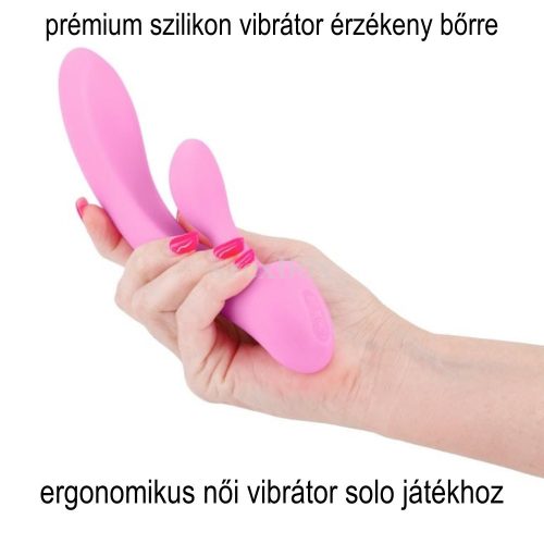 Obsessions Bonnie – flexible, 12-mode silicone rabbit vibrator