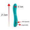 Obsessions Zeus – flexible G-spot vibrator, 10 programs