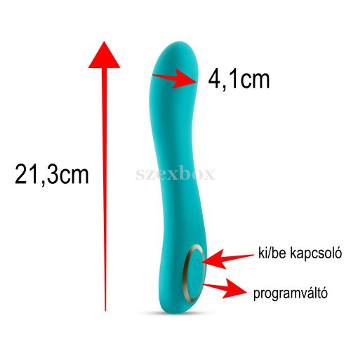 Obsessions Zeus – flexible G-spot vibrator, 10 programs