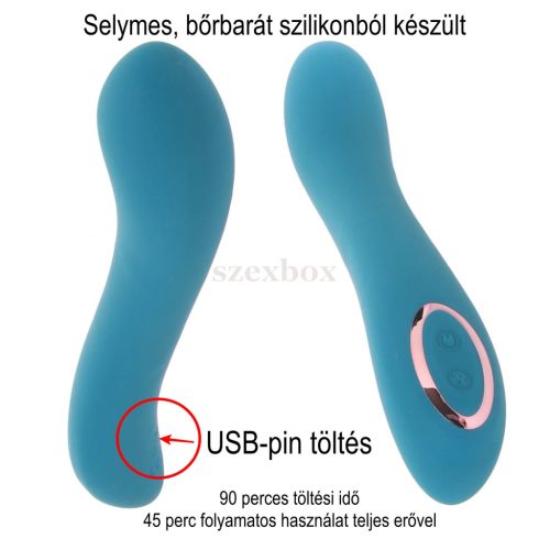 Obsessions Zeus – flexible G-spot vibrator, 10 programs