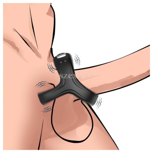 HotBox vibrációs pénisz és_heregyűrű – 10 rezgés