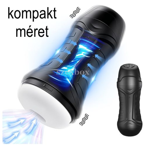 HotBox szívó-rezgő maszturbátor – dupla élvezet