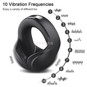 HotBox vibrating penis ring – more intense sex
