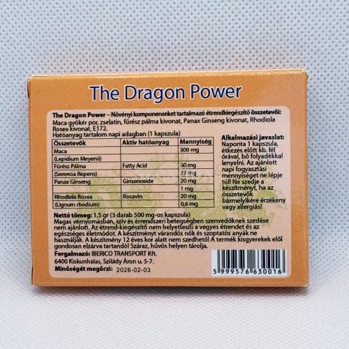 Dragon Power erekcio fokozó