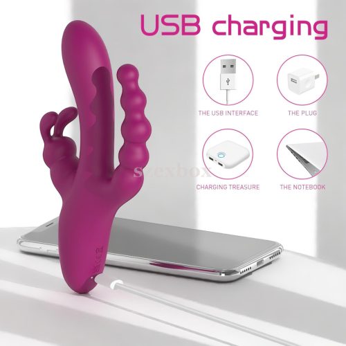 Joy Joker triple pleasurer – 3-motor, waterproof vibrator