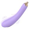 Eggplant vibrator with 9 modes – a fun and sensual experience