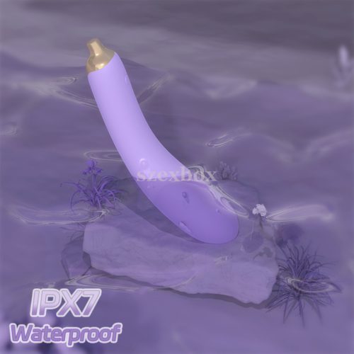 Eggplant vibrator with 9 modes – a fun and sensual experience