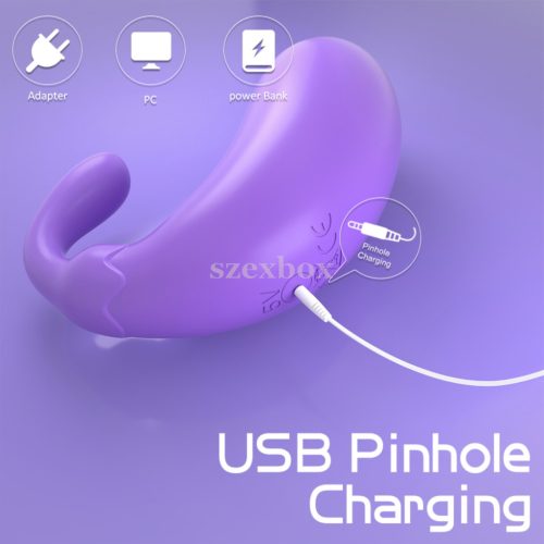 Padlizsán formájú vibrációs tojás – játékos élvezet