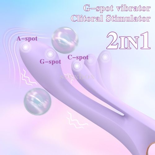 Sex HD Kaethe vibrátor – dupla stimuláció, lila