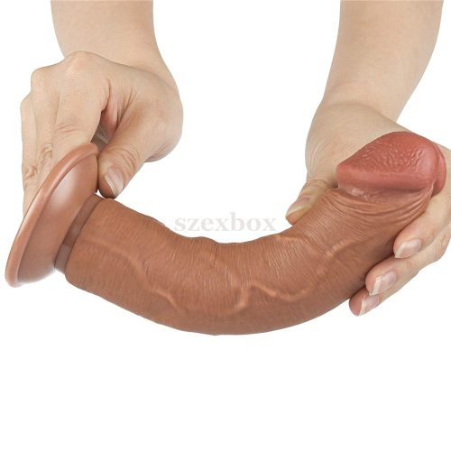 Lovetoy Sliding-Skin dildo 20 cm – lifelike experience