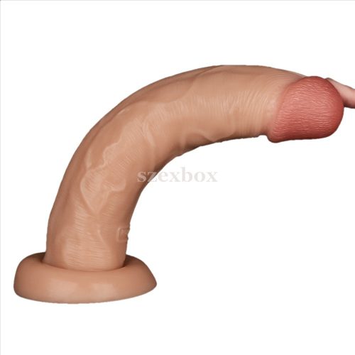 HotBox vibrating lifelike 10' dildo with suction cup