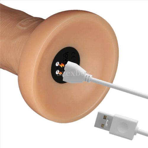 HotBox vibrating lifelike 10' dildo with suction cup