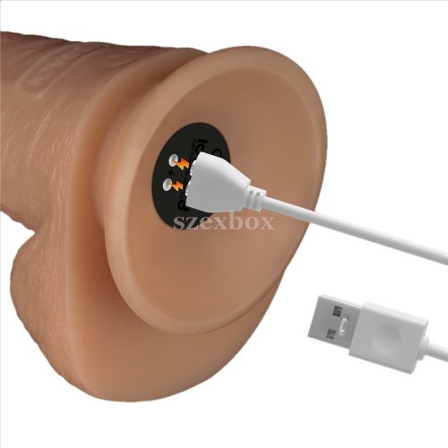 HotBox vibrating lifelike dildo with suction cup