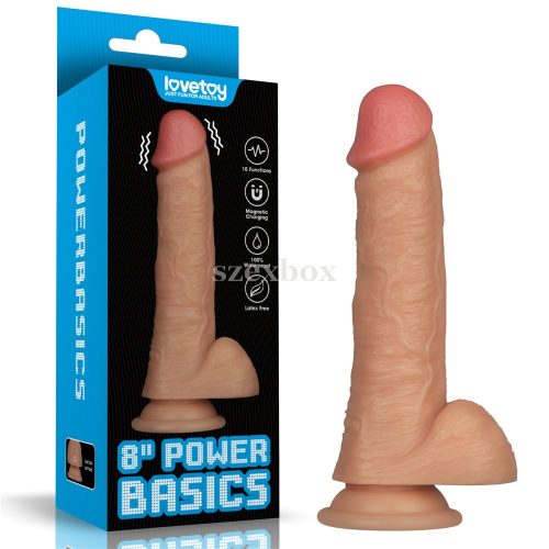HotBox vibrating lifelike dildo with suction cup