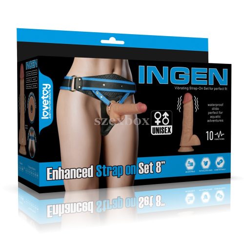 Ingen Vibrating Enhanced Strap-On Set
