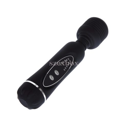 Power wand massaging vibrator