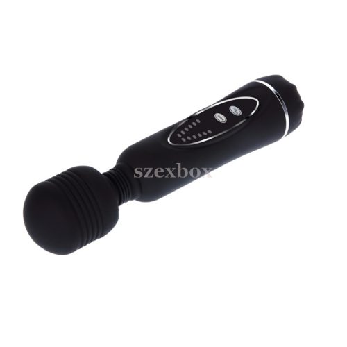 Power wand massaging vibrator