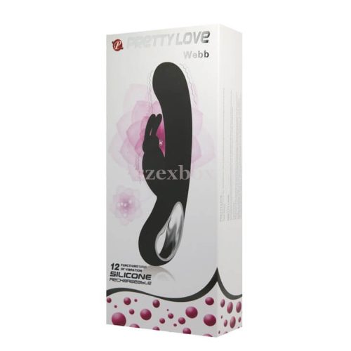 Pretty Love Webb cordless vibrator with tickle lever