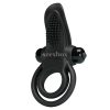 Pretty Love vibrant double ring black
