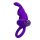 Bunny vibrating penis ring purple