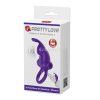 Bunny vibrating penis ring purple