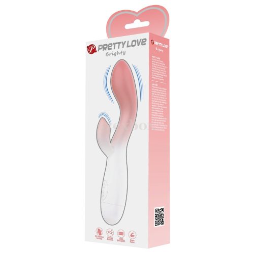 Pretty Love Brighty G-spot vibrator with tickle lever
