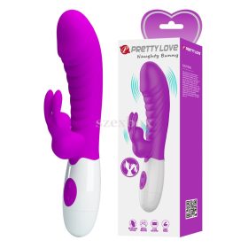 Pretty Love Naugthy Bunny G-spot vibrator with tickle lever