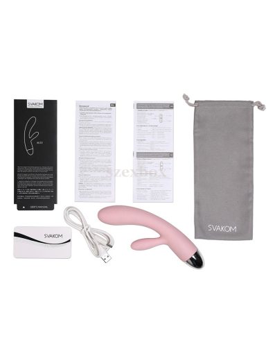 Svakom Alice vibrator with spike Pink