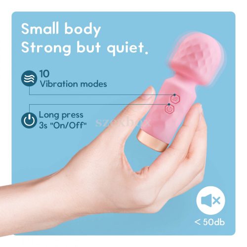 SzexBox rechargeable, waterproof mini massaging vibrator