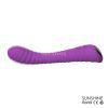 SzexBox Sunshine grooved G-spot vibrator purple