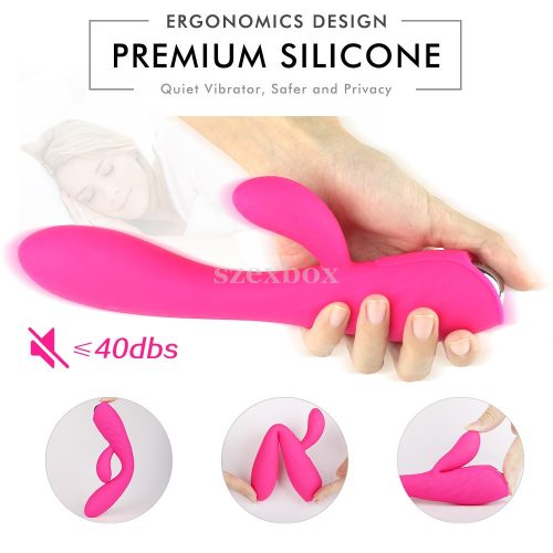 SzexBox Muses rechargeable G-spot vibrator with tickle lever