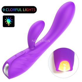 SzexBox Muses clitoral G-spot vibrator purple