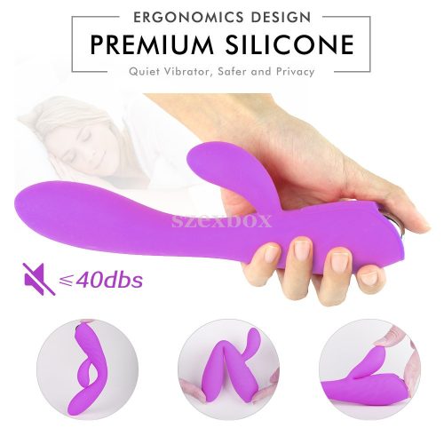 SzexBox Muses clitoral G-spot vibrator purple