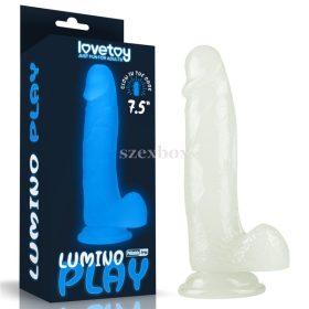 Lumino Play clamp-on light-up dildo