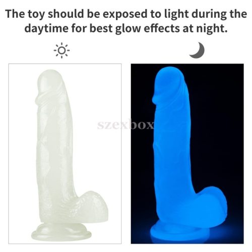 Lumino Play clamp-on light-up dildo