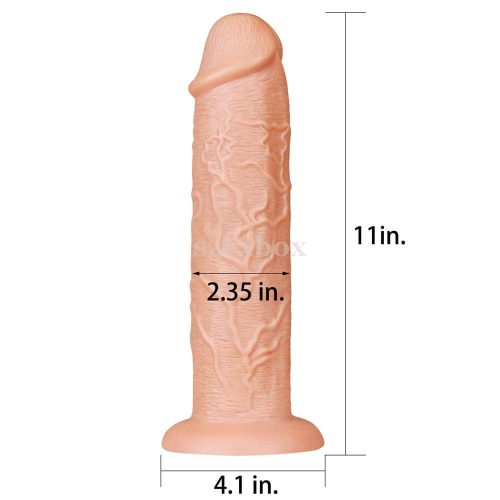 Realisztikus óriás dildó 28cm