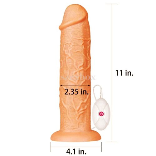 Realistic giant vibrator 28cm