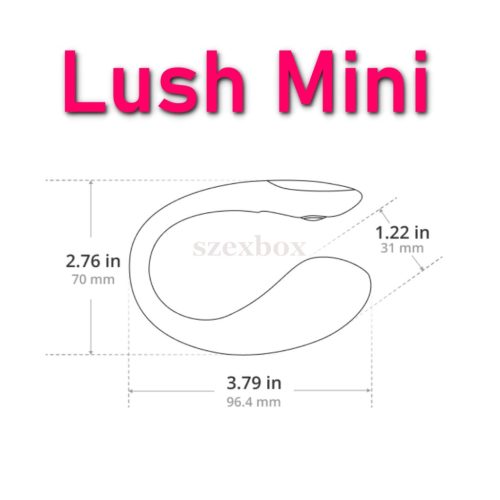 Lovense Lush Mini smart vibrating egg – discreet G-spot experience