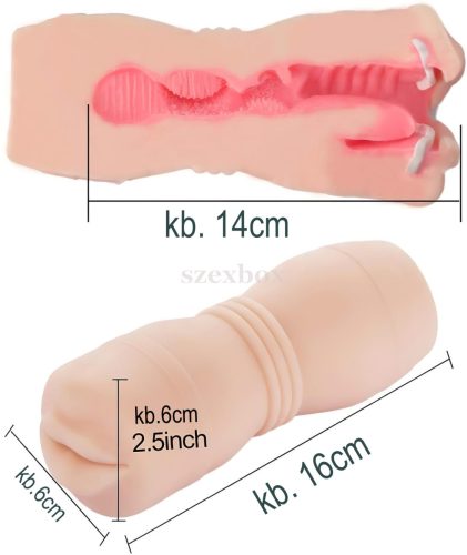 HotBox Lifelike Deep Throat Masturbator – Soft Mouth Feel