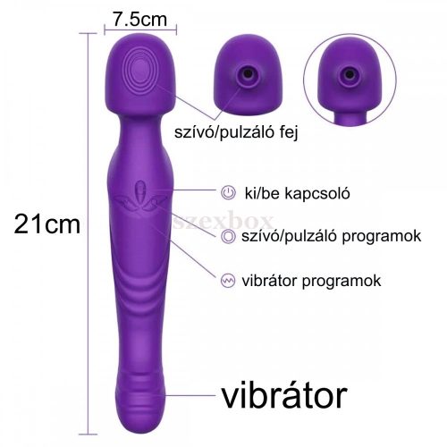 Tracy's Dog Wand pulsating massaging vibrator