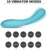 Tracy's Dog Teal Vibe rechargeable G-spot vibrator turquoise