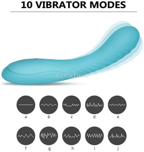 Tracy's Dog Teal Vibe rechargeable G-spot vibrator turquoise